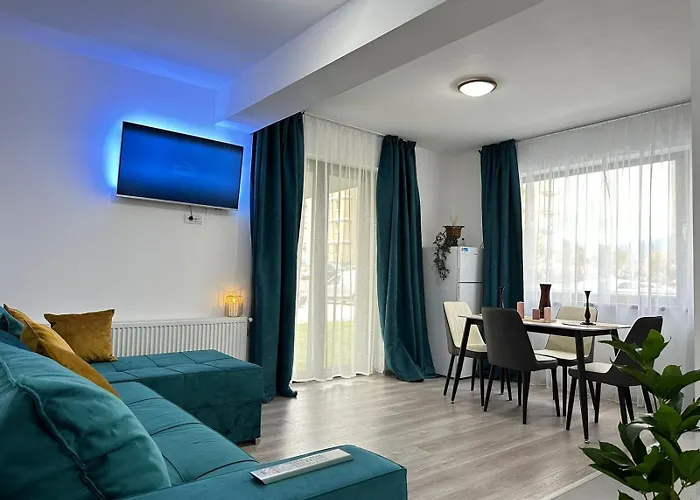 公寓 Luxury Near Coresi Mall By Glam 布拉索夫