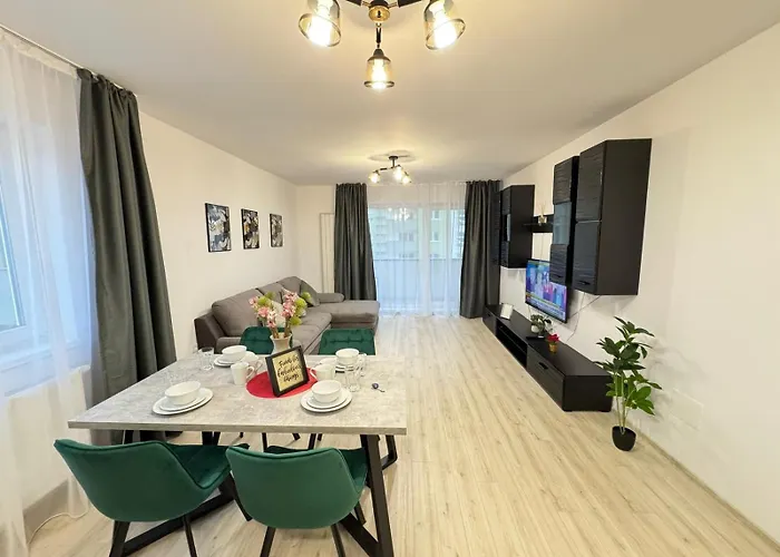 Luxury Near Coresi Mall By Glam 公寓 布拉索夫