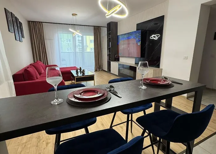 公寓 Luxury Near Coresi Mall By Glam 布拉索夫